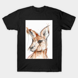 Big Red Australian Kangaroo. T-Shirt